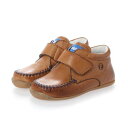 ヨーロッパコンフォートシューズ EU Comfort Shoes Naturino ベビーハイカットスニーカー (ブラウン)