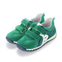 ヨーロッパコンフォートシューズ EU Comfort Shoes Naturino キッズローカットスニーカー (グリーン)