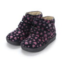 ヨーロッパコンフォートシューズ EU Comfort Shoes Narurino ベビーハイカットスニーカー (ブラック/ピンク)