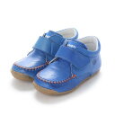ヨーロッパコンフォートシューズ EU Comfort Shoes Naturino ベビーハイカットスニーカー (ブルー)