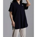 フィラ FILA <FILA>鹿の子チュニックポロシャツ (ネイビー)