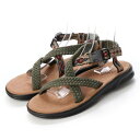 チュバスコ Chubasco メンズ レディースサンダル QUETZA QU16004 (OLIVE/COFFEE)