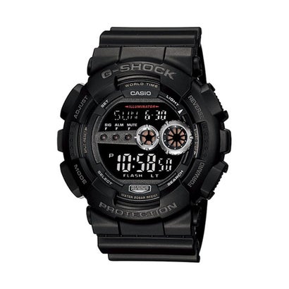 楽天LOCOMALL（ロコンド公式ストア）【G-SHOCK】高輝度LEDバックライト / GD-100-1BJF / Gショック （ブラック）