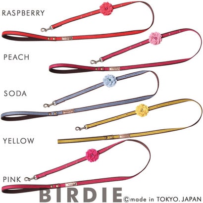 バーディ BIRDIE ダリアのリード S 小型犬リード【返品不可商品】 （ブラック） 3