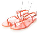リーカ RiiiKa ラインフラットサンダル (orange)