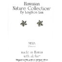 【Kahiko】LEIGHTON LAM マイクロプルメリアピアス シルバー