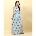 ティファニーローズ Tiffany Rose マヤガウンドレス (フローラルブルー)