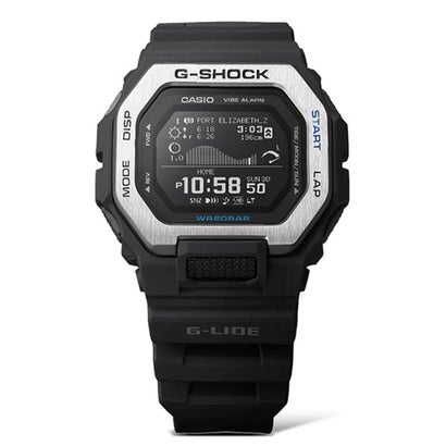 【G-SHOCK】G-LIDE(Gライド) / スマートフォン連携機能 / GBX-100-1JF / Gショック （ブラック×シルバー）