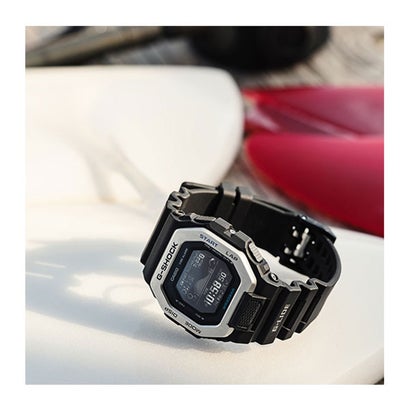 【G-SHOCK】G-LIDE(Gライド) / スマートフォン連携機能 / GBX-100-1JF / Gショック （ブラック×シルバー）