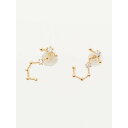 【欧州航路】Zodiac signs 12星座スタッドピアス★ゴールドカラー その他10