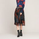 デシグアル Desigual スカート VIRGINIE (ブルー)