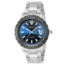 ヴェルサーチェ VERSACE ヘレニウム メンズ 時計 VEZI00219 自動巻 ブルー ステンレススチール スイス （ブルー）