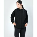 ナージージャパン NERGY JAPAN レディース フィットネス アウター メッシュダンボールZIP UP NJK30020 (ブラック)