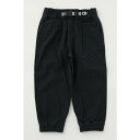キッズテープベルトイージーパンツ BLK