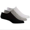 アクティブ ファウンデーション インビジブル ソックス 3足組 / Active Foundation Invisible Socks 3 Pairs（ホワイト）