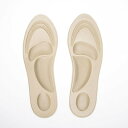 ジオアンドジア GIO&GIA 4D 低反発 インソール ソフト クッション 素材 衝撃吸収 中敷き レディース アーチサポート快適足にしっかりフィット 足裏 ...