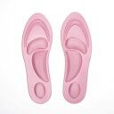 ジオアンドジア GIO&GIA 4D 低反発 インソール ソフト クッション 素材 衝撃吸収 中敷き レディース アーチサポート快適足にしっかりフィット 足裏 ...