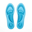 ジオアンドジア GIO&GIA 4D 低反発 インソール ソフト クッション 素材 衝撃吸収 中敷き レディース アーチサポート快適足にしっかりフィット 足裏 ...