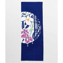 【カヤ】注染手ぬぐい 菖蒲(あやめ) ブルー系その他