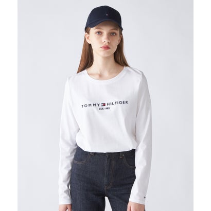 トミー ヒルフィガー TOMMY HILFIGER IM TH ESS HILFIGER REGULAR TEE （ホワイト）