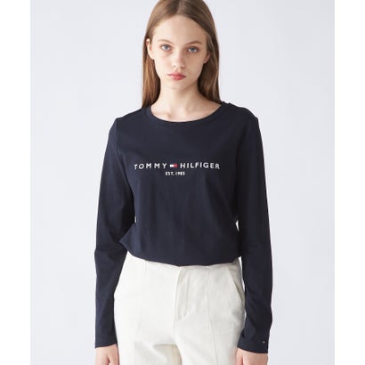 トミー ヒルフィガー TOMMY HILFIGER IM TH ESS HILFIGER REGULAR TEE （ネイビー）