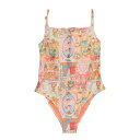 デシグアル Desigual スイムウェアワンピース JAMAICA【返品不可商品】 (ホワイト)