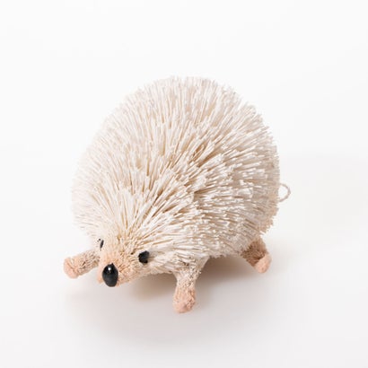 カンカン KANKAN たわしアニマルハリネズミ（ホワイト)大