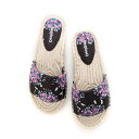 デシグアル Desigual フラットシューズ INCA FLORAL (グレー/ブラック)