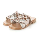 エミュ オーストラリア EMU Australia Kadina Tri レザーメッシュサンダル (Tan/Coconut)