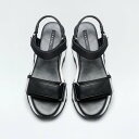 Aspidiske/アスピディスケ(Black)厚底スポーツサンダル
