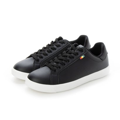 アーノルド パーマー フットウェアー Arnold Palmer FOOTWEAR コートスニーカー メンズ レースアップ軽量シューズ (BLACK)
