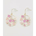 【カヤ】四季絵ピアス 桜(4)
