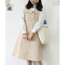 フィント 服 レディース フィント F i.n.t バックレターデザインジャンパースカート （L/BEIGE）