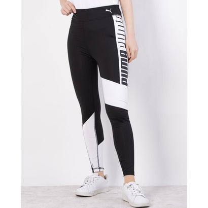 プーマ PUMA レディース フィットネス ロングパンツ ロゴ HW 7/8 タイツ 520667 （ブラック）のサムネイル