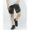 アンダーアーマー UNDER ARMOUR メンズ ジャージハーフパンツ UA Train Stretch Camo Sts 1361508 （カーキ）