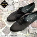 マドラスウォーク madras Walk 【GORE-TEX】スマートなラストが特徴のゴアテックス 深物パンプス MWL2216 （ブラックテクスチャー）