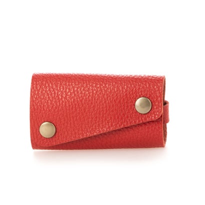 イタリコ ITALICO 日本製 シュリンクレザー キーケース （レッド）