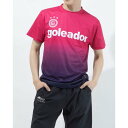ゴレアドール goleador メンズ サッカー/フットサル 半袖シャツ グラデーション プラクティス Tシャツ G-440-1 (ピンク)