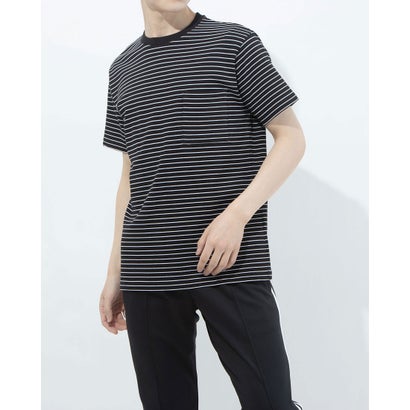 ティゴラ TIGORA メンズ 半袖Tシャツ TR-9C1251TS (ブラック)