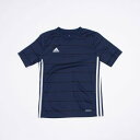 アディダス adidas ジュニア サッカー/フットサル 半袖シャツ KIDSCAMPEON21ジャージー GN7495 （ネイビー）