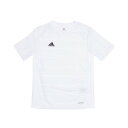 アディダス adidas ジュニア サッカー/フットサル 半袖シャツ KIDSCAMPEON21ジャージー GN5737 (ホワイト)