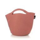 ルートート ROOTOTE 軽量 自立 帽子型 リサイクル糸 ニット バスケット トートバッグ RO. Po-No.ポーノ デリ 0256 (ピンク)
