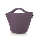 ルートート ROOTOTE 軽量 自立 帽子型 リサイクル糸 ニット バスケット トートバッグ RO. Po-No.ポーノ デリ 0256 (バイオレット)