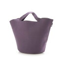 ルートート ROOTOTE 軽量 自立 帽子型 リサイクル糸 ニット バスケット トートバッグ RO. Po-No.ポーノ グランデ 0257 (バイオレット)