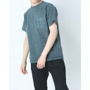 グッドオン Good On メンズ 半袖Tシャツ SHORT SLEEVE RAGLAN HEAVY POCKET TEE GOST1101P （ブルー）