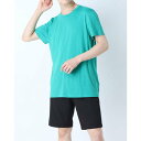 ナイキ NIKE メンズ フィットネス 半袖Tシャツ ナイキ DRIーFIT コア ヨガ S/S トップ CZ2226-370 （グリーン）