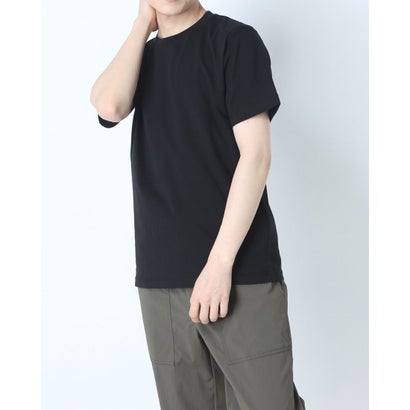 ティゴラ TIGORA メンズ 半袖Tシャツ TR-9C1231TS (ブラック)