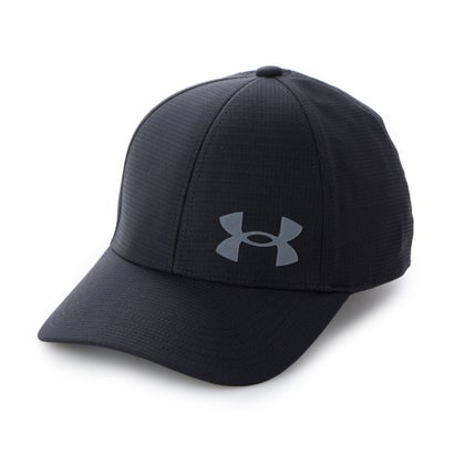 ブランドキャップ（メンズ） アンダーアーマー UNDER ARMOUR メンズ キャップ UA Iso-Chill Armourvent Fitted 1361530 （ブラック）