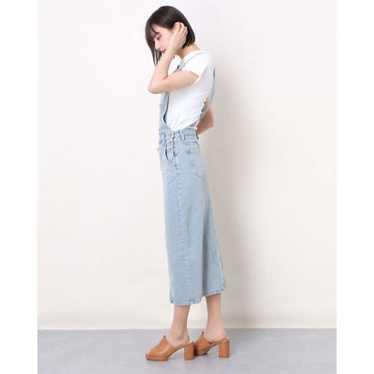 ロディック Rodic レディース 春夏 SS デニム デニムサロペット サロペットスカート ロングスカート ロング丈 スリット タイト 春 夏