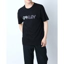 オークリー OAKLEY メンズ 半袖Tシャツ B1B NEBULOUS LOGO TEE FOA401775 （ブラック）